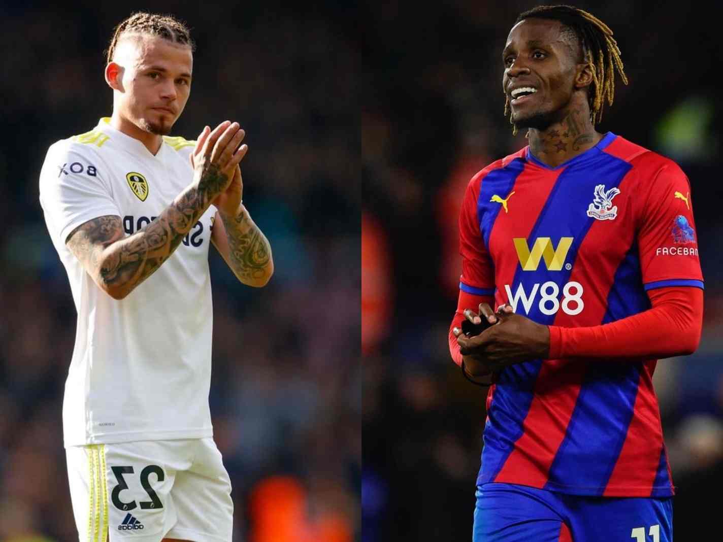 Wilfried Zaha appears to hit back at Kalvin Phillips for calling him a diver