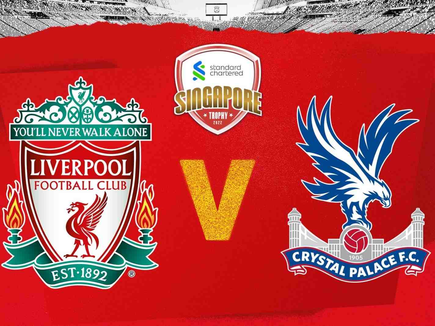 Liverpool will play against Crystal Palace in a pre-season friendly in Singapore