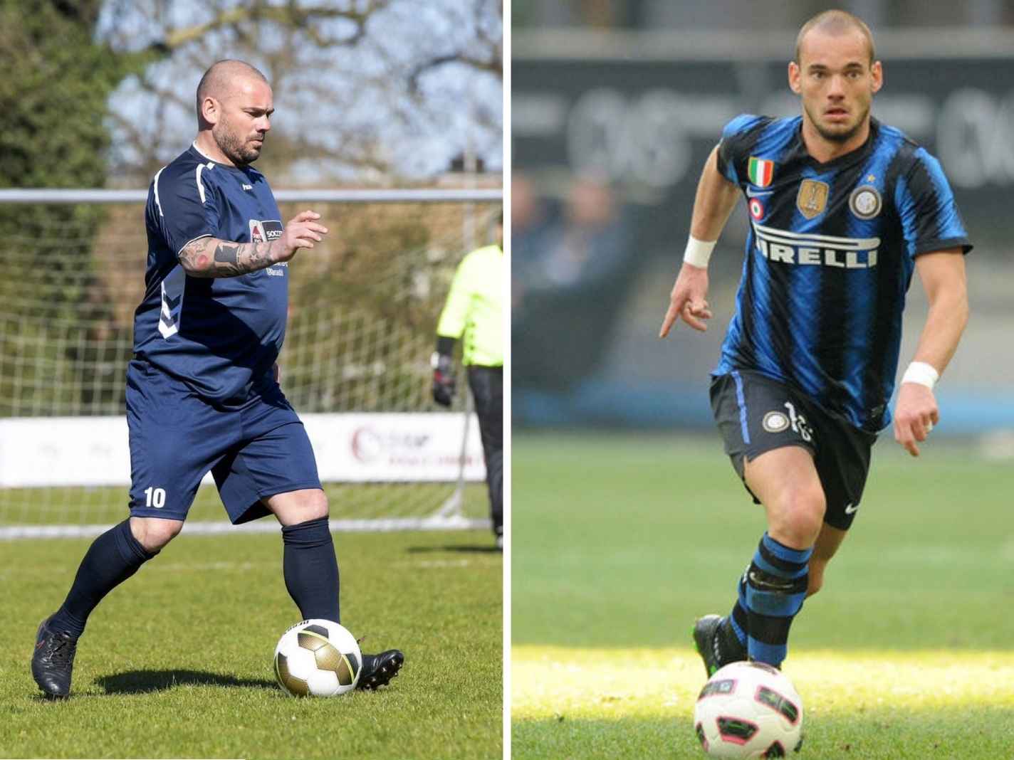 This Is What Wesley Sneijder Looks Like Now
