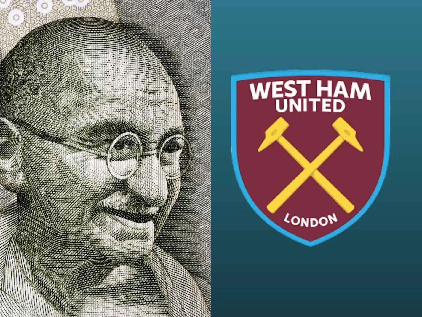 Was Mahatma Gandhi a West Ham supporter