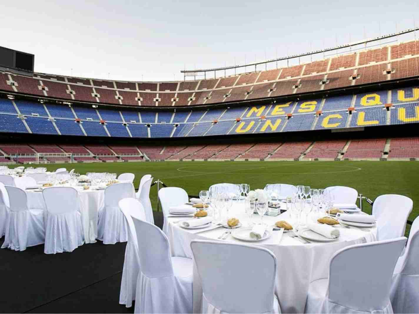 Turn Camp Nou into wedding venue for as little as €1600
