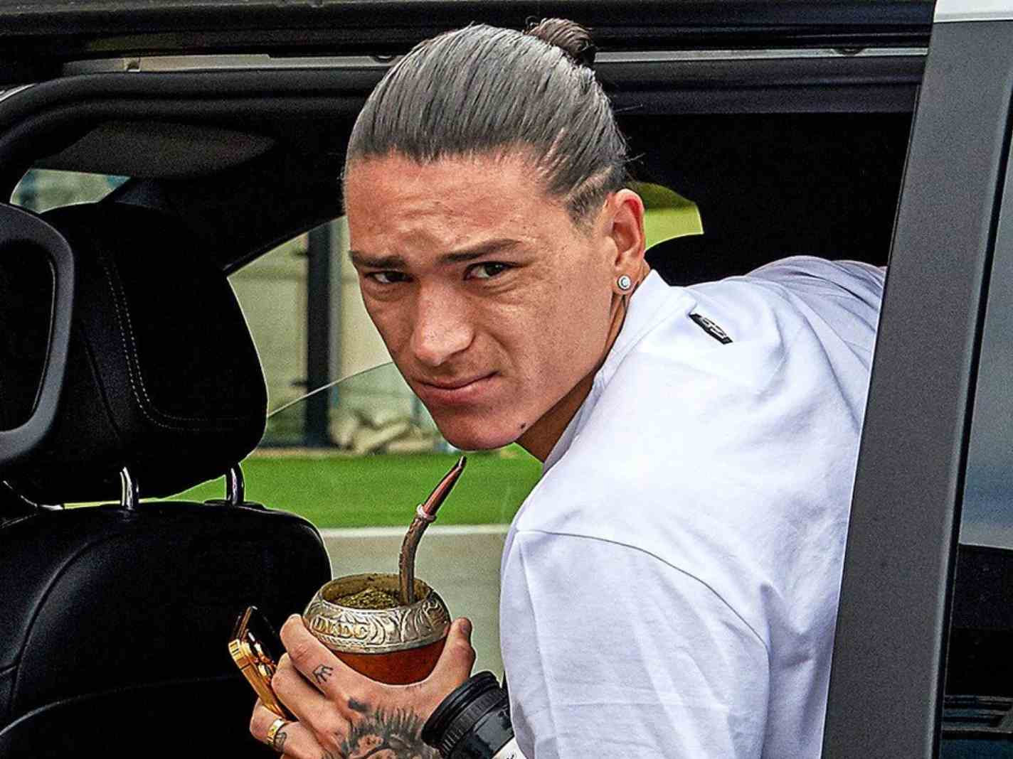 Darwin Nunez becomes latest footballer to be seen drinking Yerba Mate