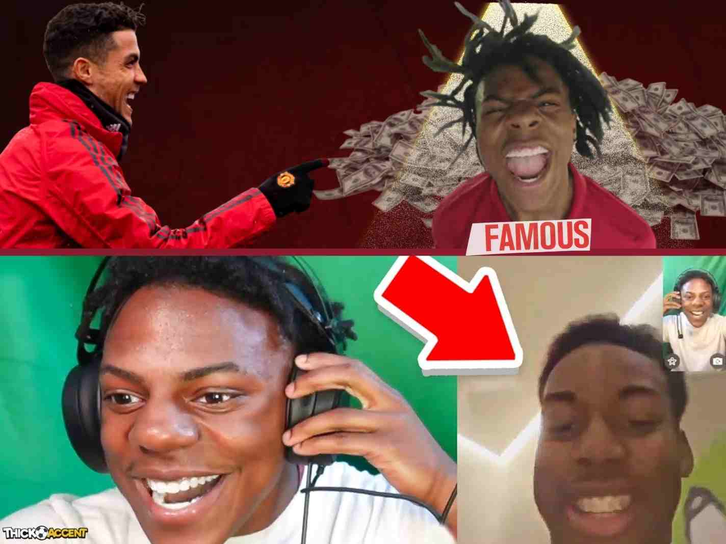 From Ronaldo rap to facetiming Anthony Elanga - Ishowspeed continues to own the football world