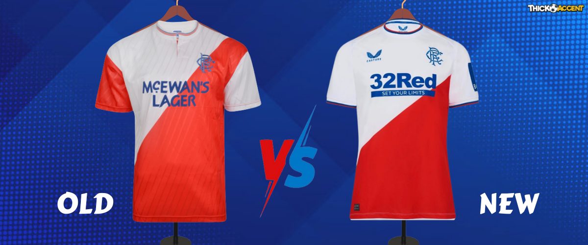 Rangers 2022/23 away kit marred by unoriginal Castore design