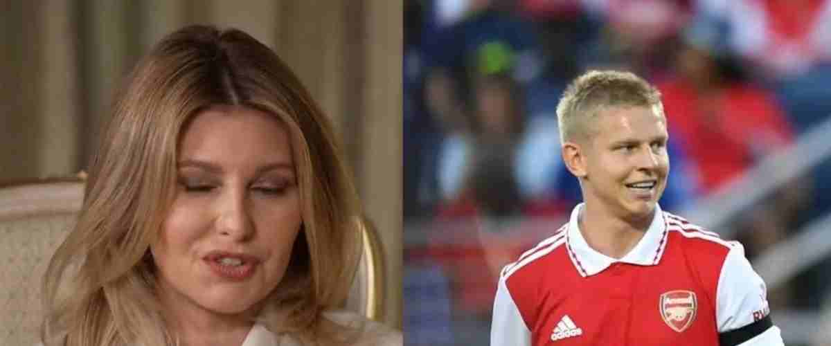 First Lady of Ukraine Gives Her Take on Arsenal Signing Zinchenko