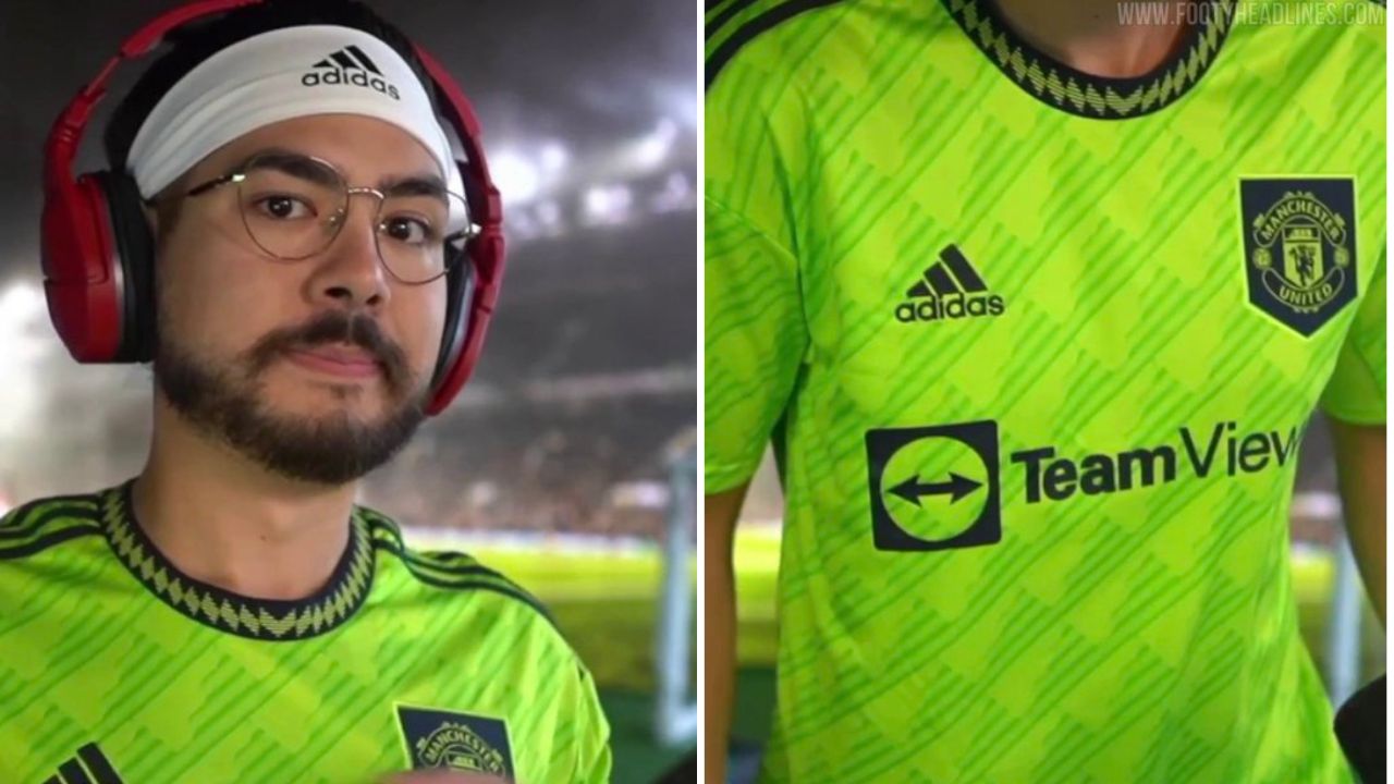 YouTuber Castro Gives First Peek at Newton Heath Inspired 22/23 Man United Third Kit
