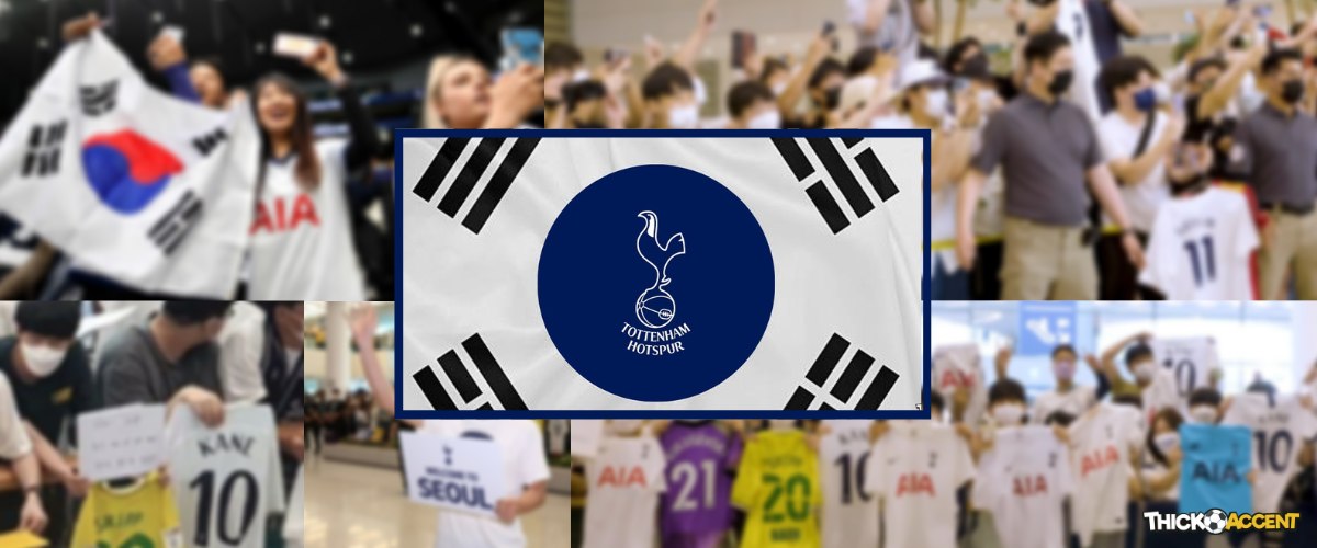 The South Koreans turned up in massive numbers at the Incheon International Airport to showcase their growing love and support for Spurs.