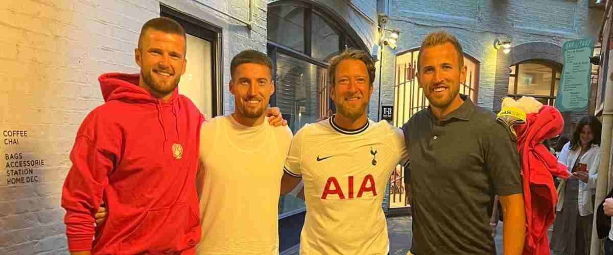 Tottenham Hotspur players risk backlash after being pictured with controversial American celebrity Dave Portnoy