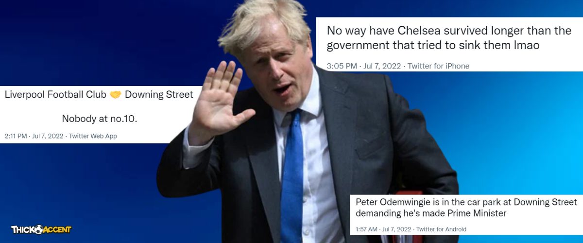 Big Sam’s Got This: Football Twitter reacts to Boris Johnson’s fall