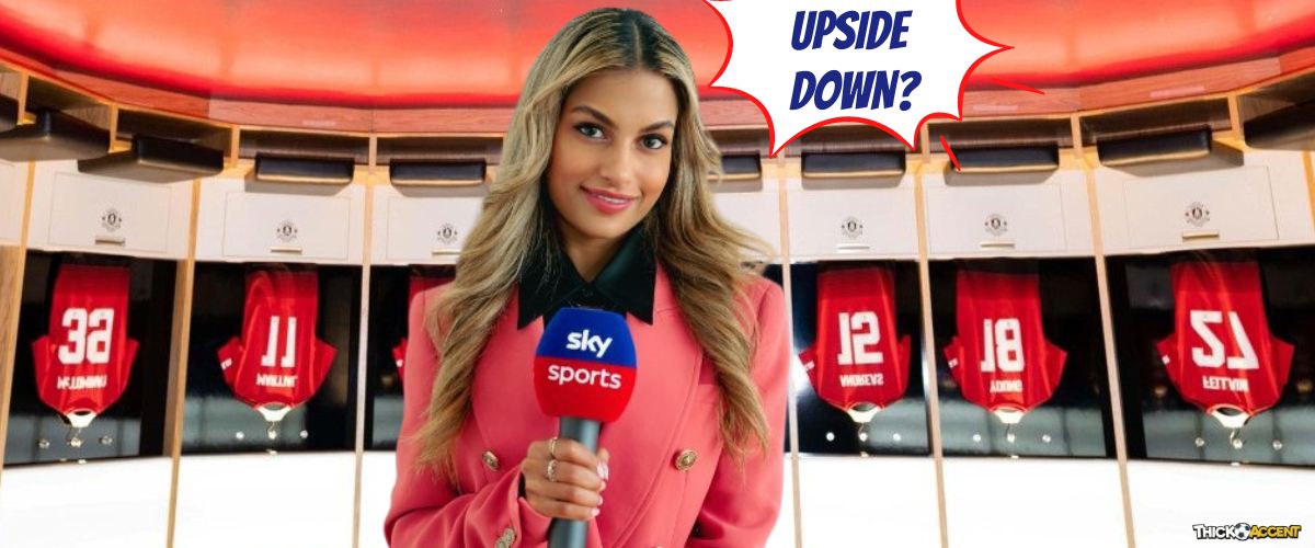 Is Melissa Reddy on the Ceiling? Sky Sports Upside-Down Background Explained