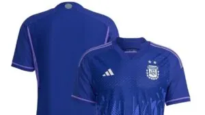 Argentina Away Kit For 2022 World Cup