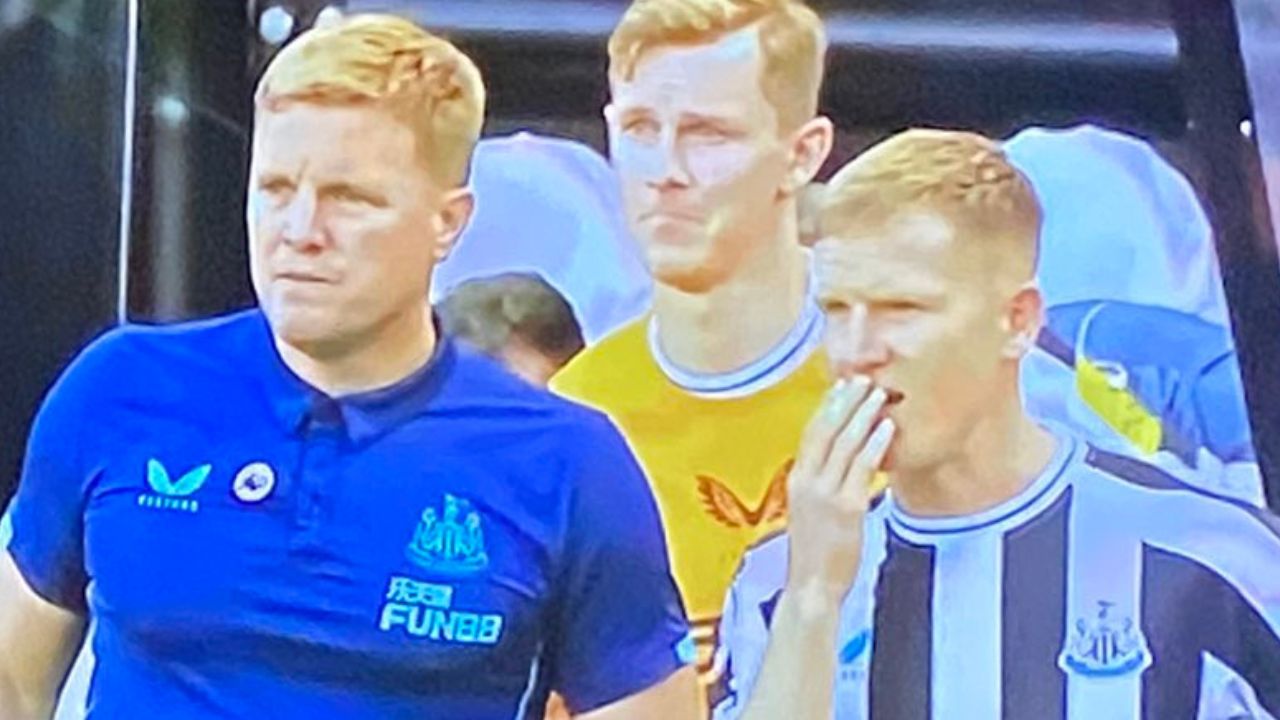 Eddie Howe has two lookalikes at Newcastle United in Matt Ritchie and Emil Krafth