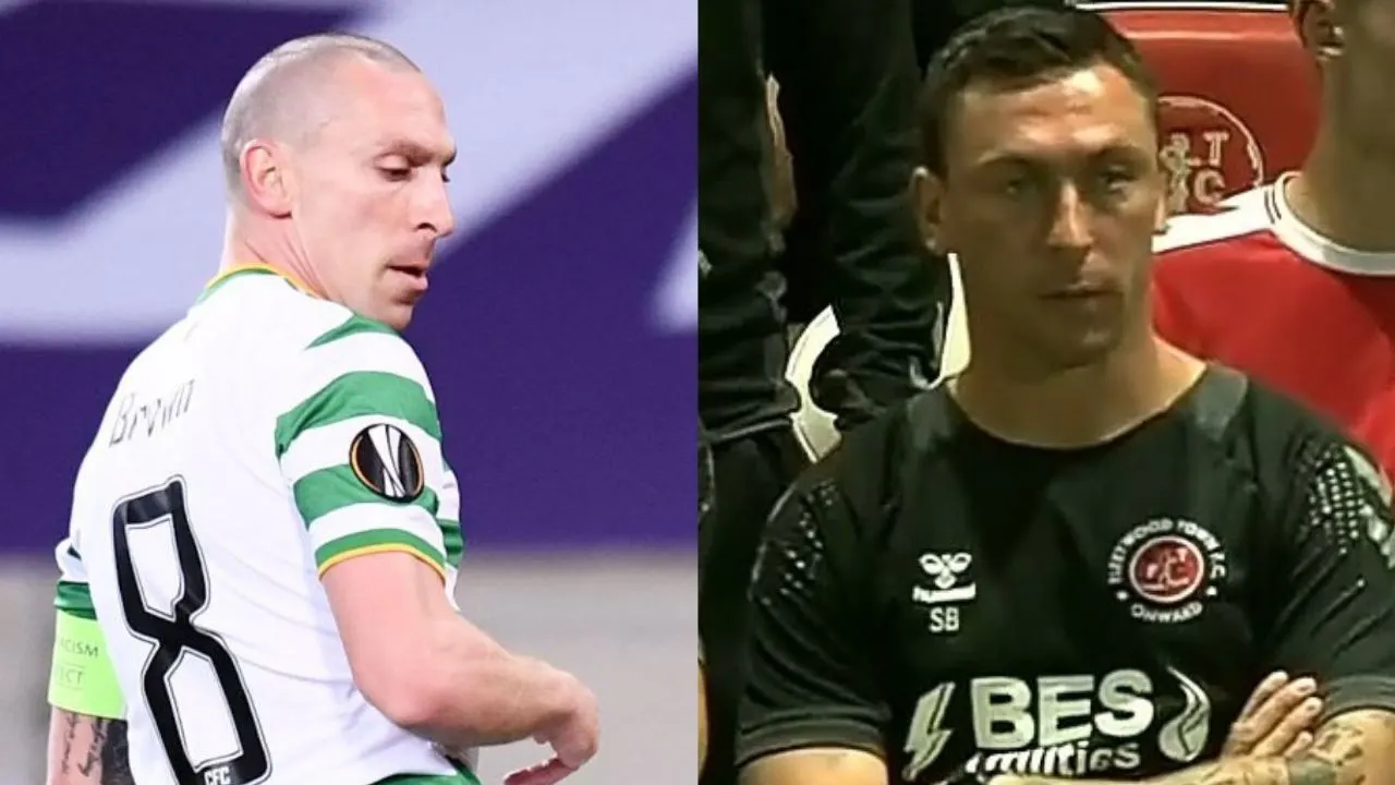 Former Celtic Star Scott Brown Has a Full Head of Hair Now