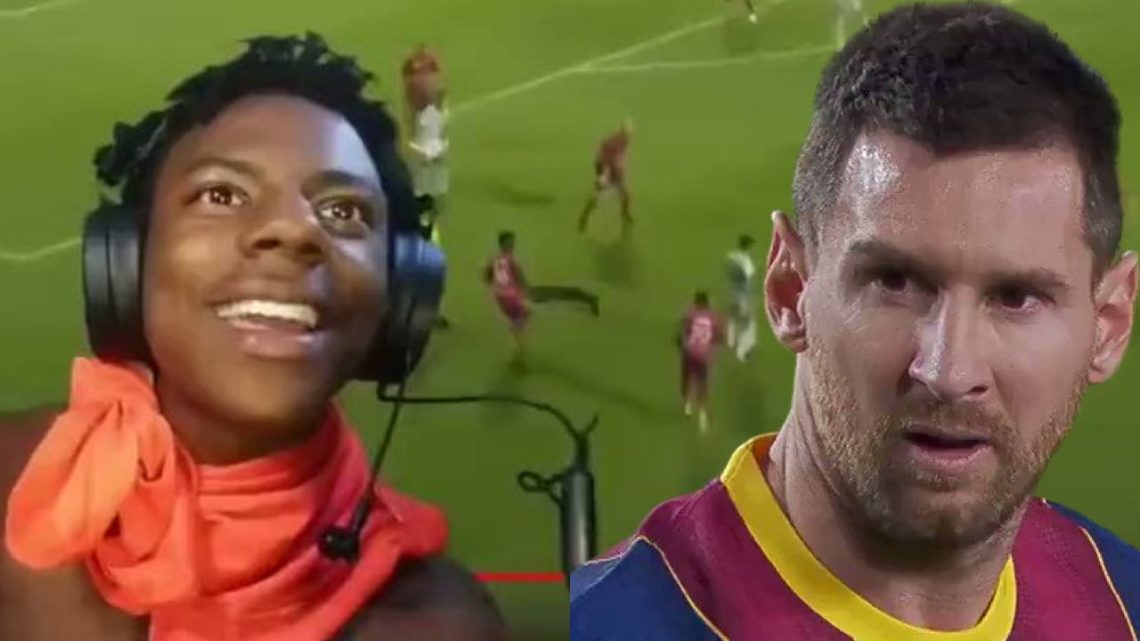 Ishowpeed Fanboying Over Messi? Hardcore CR7 Fan Reacts to Messi Bicycle Kick Stunner