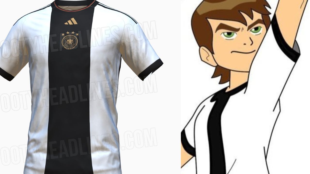 Leaked Germany Home Kit For 2022 World Cup Screams Ben 10