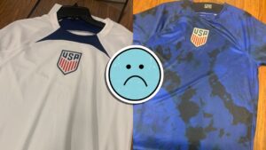 Leaked USMNT home and away kits