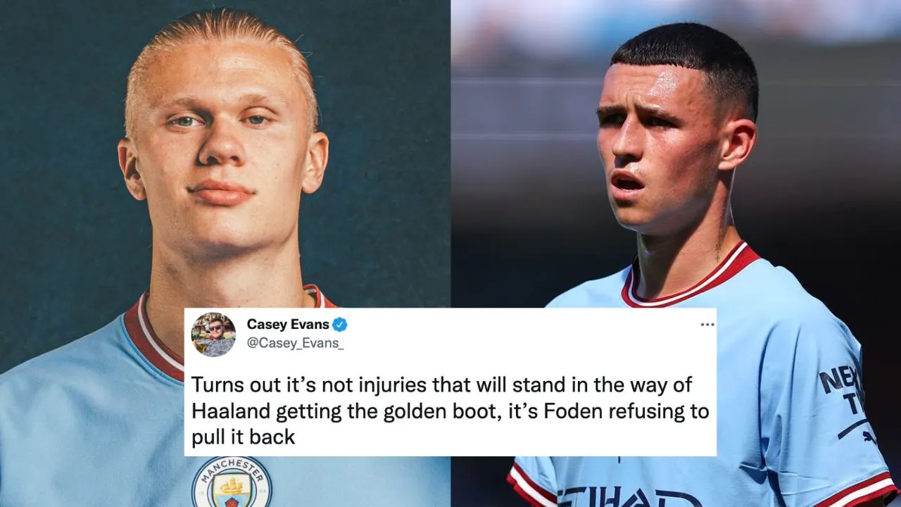 Phil Foden’s Instagram post hijacked by Man City fans protesting against lack of passes to Erling Haaland