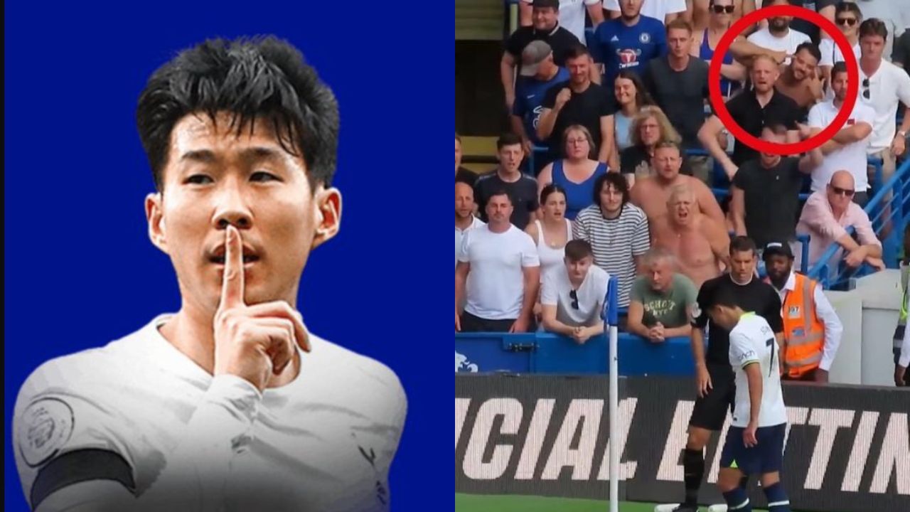 Photo Emerges of Chelsea Fan Making Slant-Eye Gesture at Son Heung-min