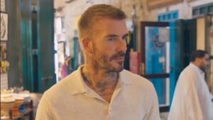 David Beckham in Visit Qatar video