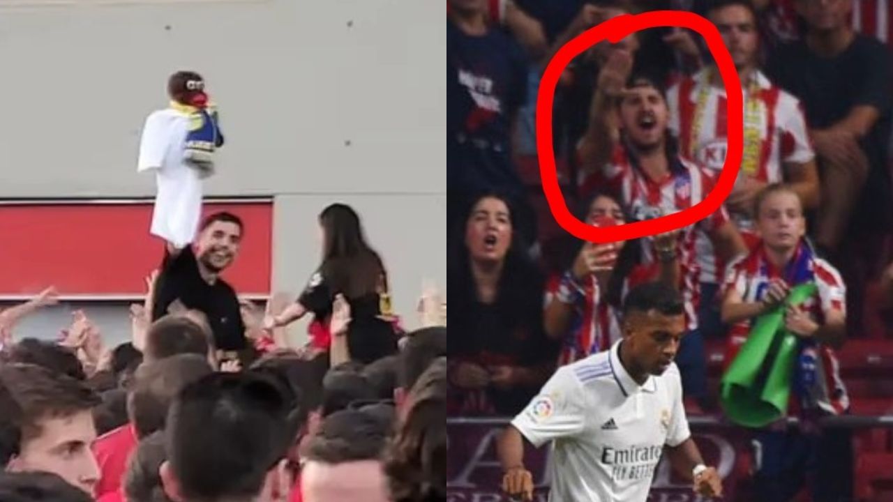 From Nazi Salute to Monkey Doll: Atletico Fans Bring Shame to The Beautiful Game