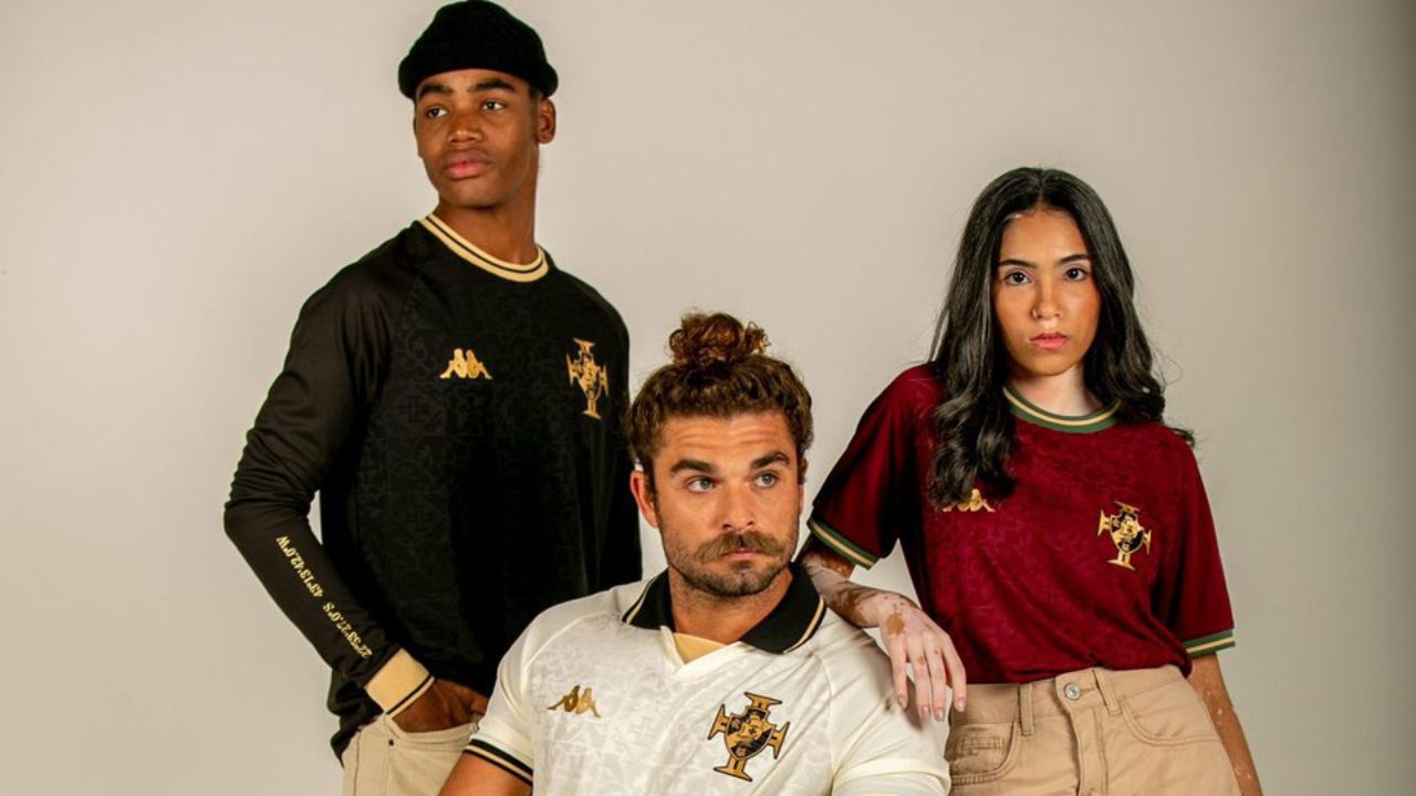 Kappa Strikes Gold Again With Gorgeous Vasco da Gama Kits For 22/23 Season