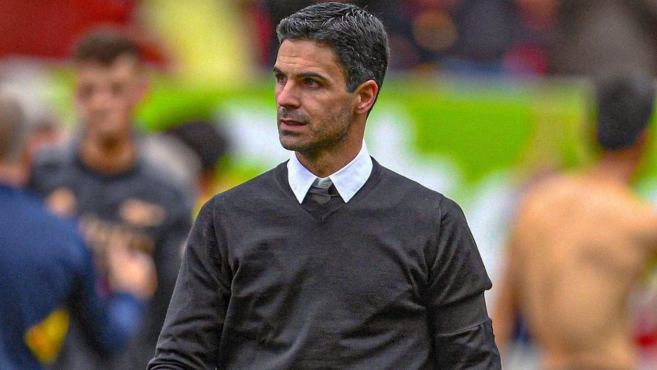 Look: Mikel Arteta Ups His Game With Black Suit And Rolex