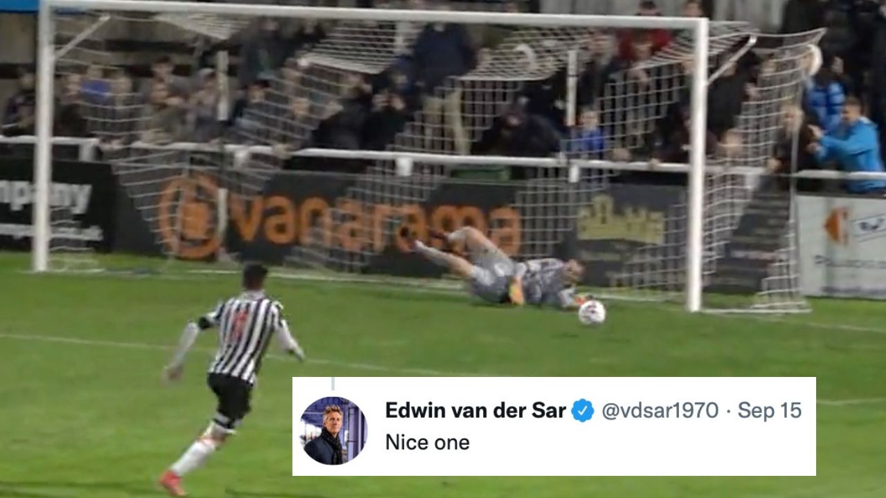 The Non-League Quadruple Save That Left Nick Pope, Gary Lineker And Van Der Sar Impressed