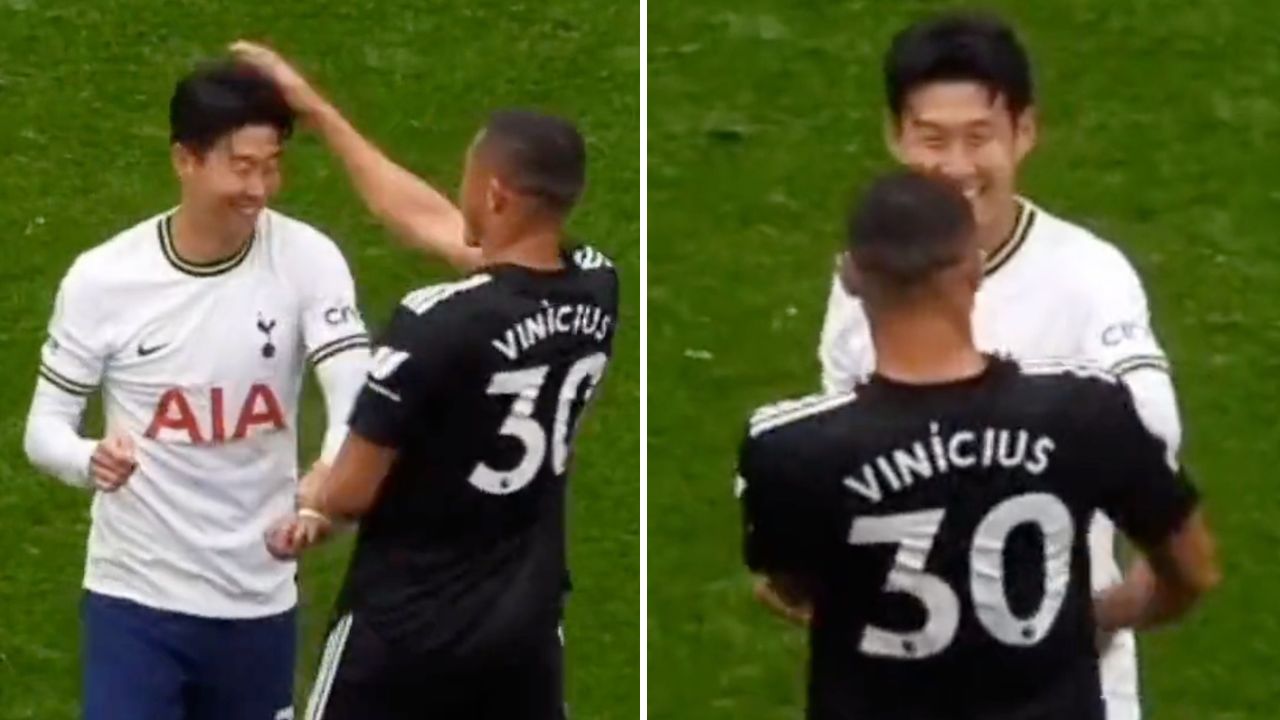 The Supercute Reunion Between Son Heung-min And Carlos Vinicius