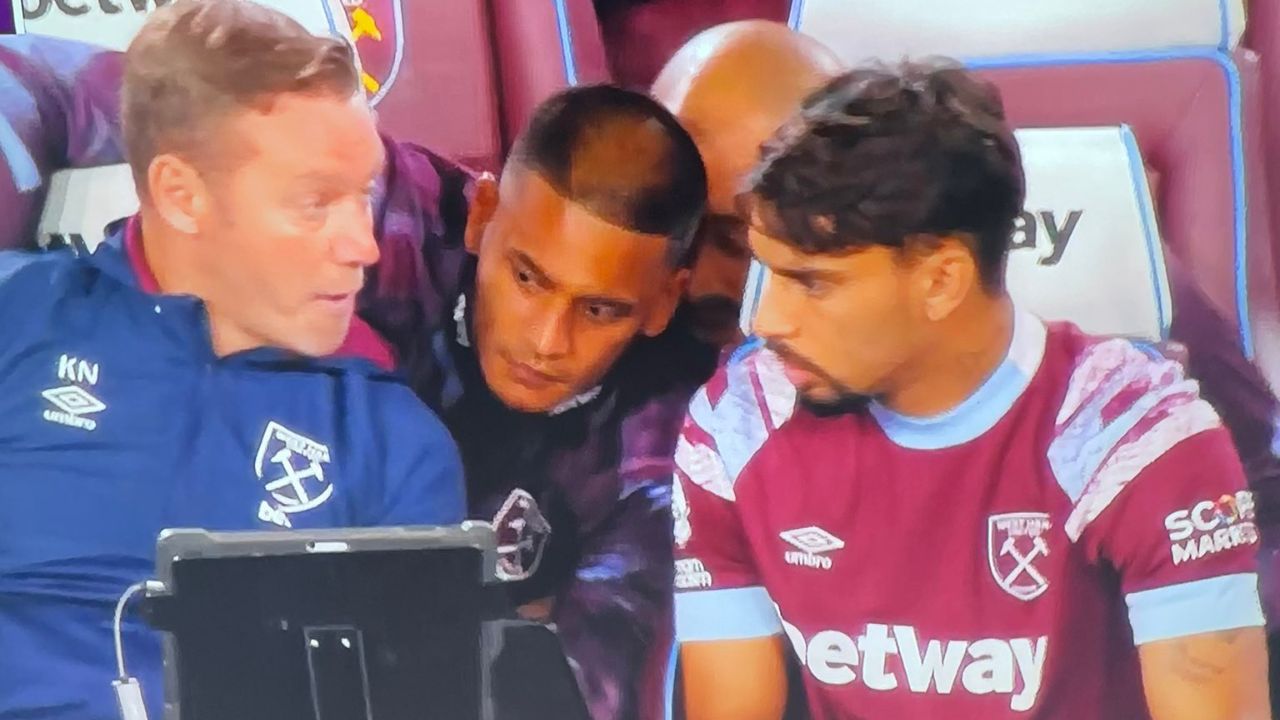 Why The Photo of Kevin Nolan And Lucas Paqueta on West Ham Bench Went Viral