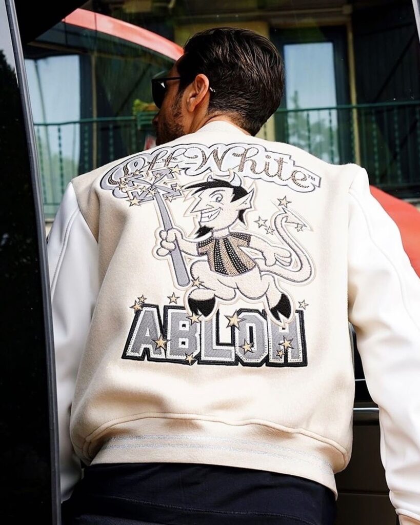 Stunning AC Milan x Off-White Varsity Jacket Revealed - Pre