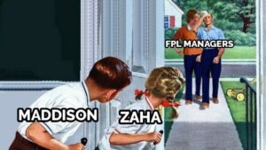FPL GW11 losers included James Maddison and Wilfried Zaha
