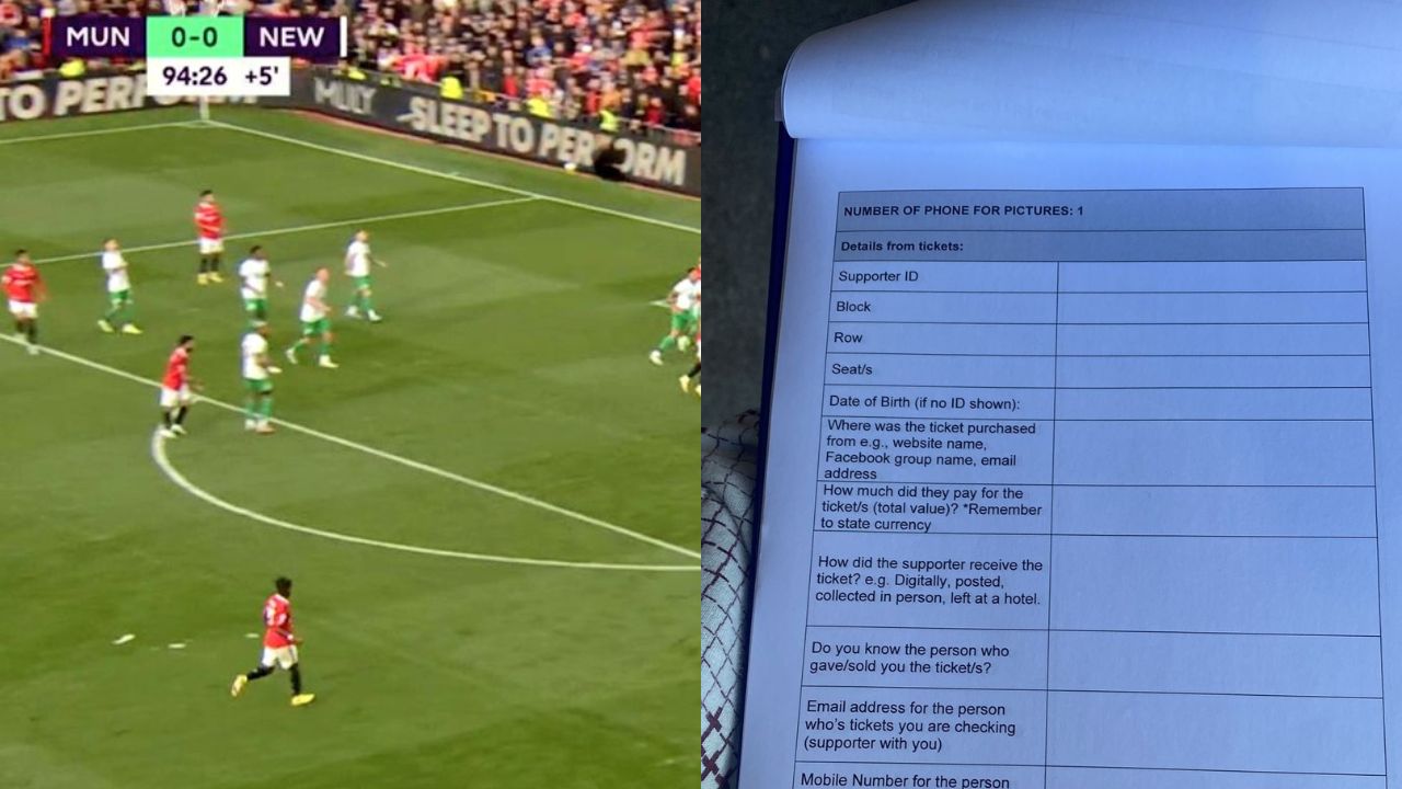 Fans Slam Man United For Making Them Complete Ticket Questionnaire