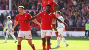 Taiwo Awoniyi Confuses Fans With Muted Celebration Against Liverpool