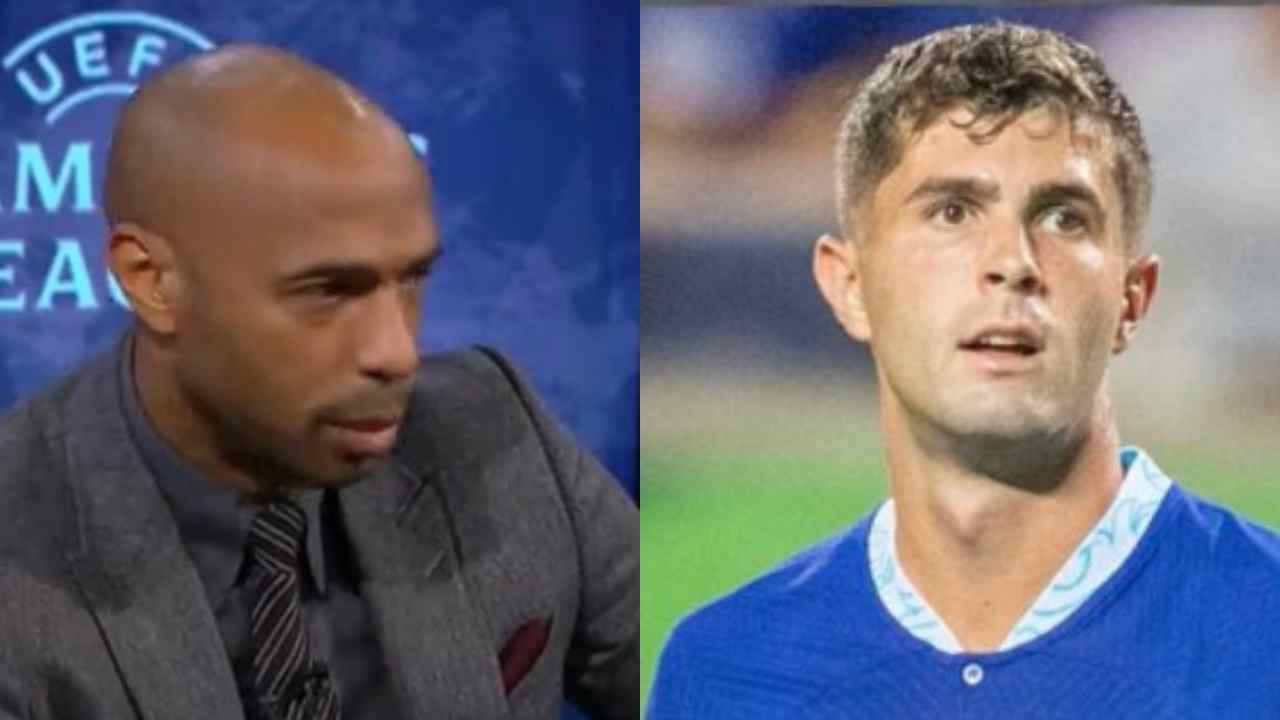 USMNT Twitter Reacts As Thierry Henry Refuses To Acknowledge Christian Pulisic Assist