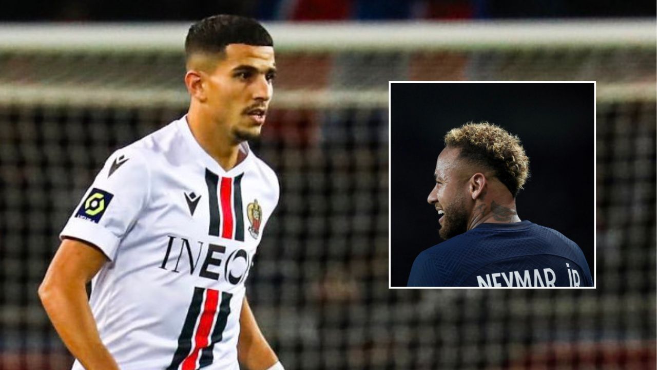Look: Neymar Congratulates Nice Player Who Made Him Look SIlly