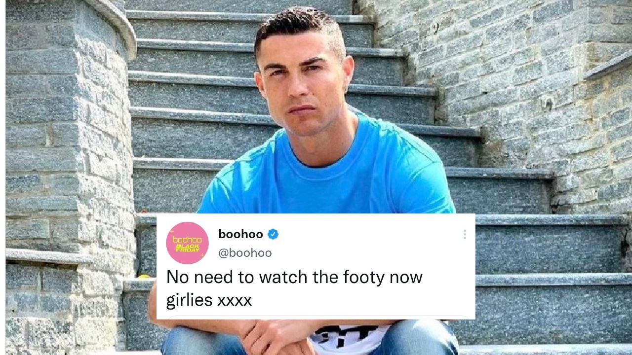 Sexist Boohoo Tweet In Response To Cristiano Ronaldo’s Exit From Man United Sparks Major Backlash