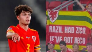‘Brazil Had Zico’ Wales Fans Hype Neco Williams With Rhyming Banner