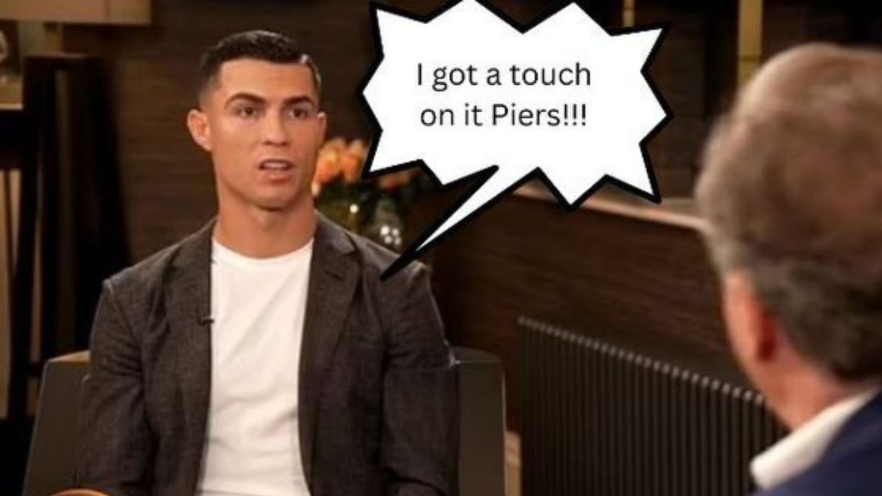 Cristiano Ronaldo Turns Schoolbag Meme Into Reality By Texting Piers Morgan About His Non-Goal Against Uruguay