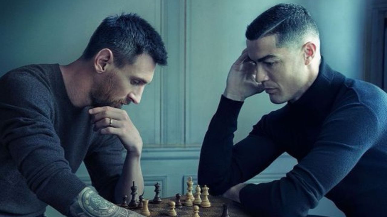 Did Louis Vuitton Photoshop Ronaldo And Messi In The Same Chess Game? Here’s What We Know