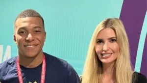 _Kylian Mbappe meets Ivanka Trump in the craziest crossover