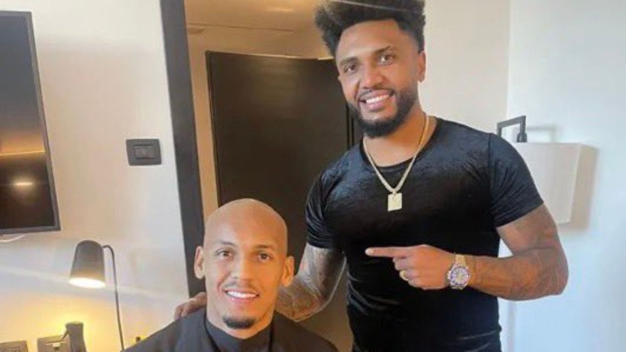Liverpool Midfielder Fabinho Has Fans In Stitches After Posing With Barber