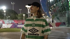 Look Jackson Irvine Turns Up For World Cup Duty In Retro Mark Viduka Celtic Kit