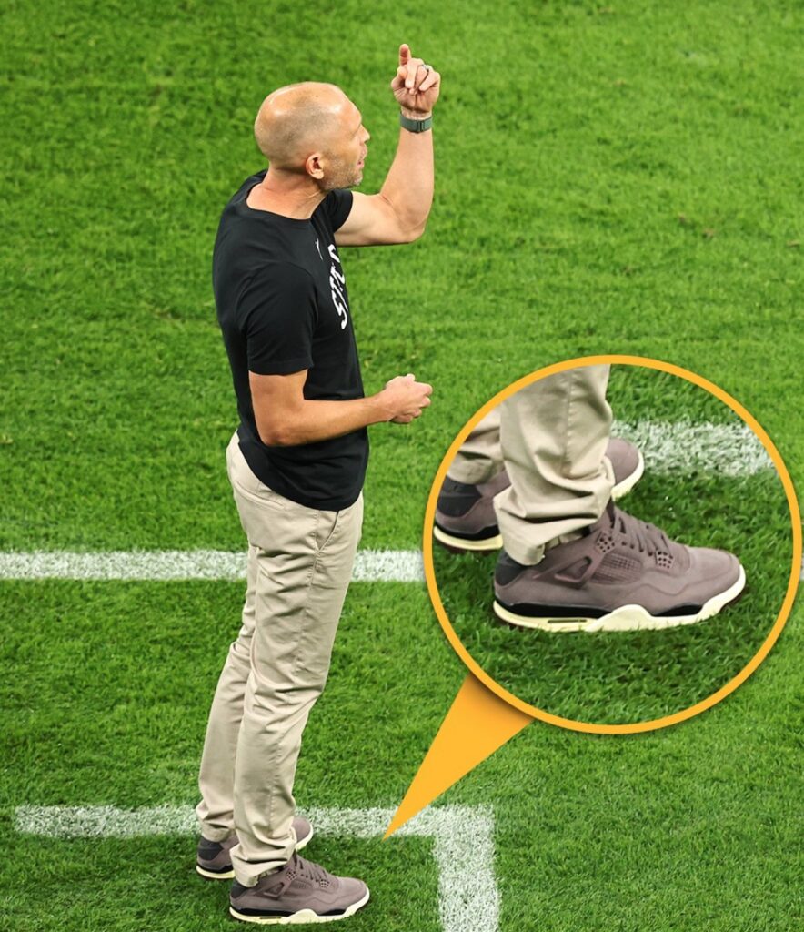 Look: Gregg Berhalter Wears Unreleased Air Jordans To World Cup