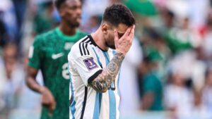 Twitter Reacts As Saudi Arabia Upsets Argentina 2-1 In Group Stage Of FIFA World Cup (1)