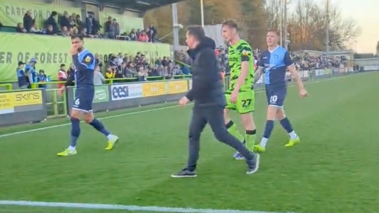 Viral Video Shows Fans Encouraging And Abusing Forest Green Rovers Manager At The Same Time