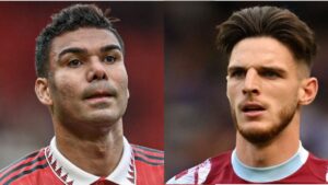 Who’s Better – Casemiro Or Declan Rice Football Twitter Has Its Say