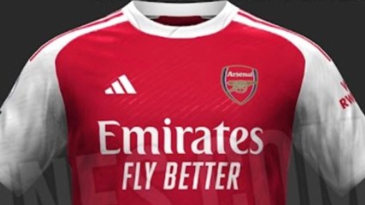 23/24 Arsenal Home Kit: Adidas Set To Bring Back Sleeve Pattern Puma Loved