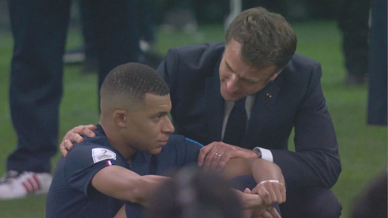 Kylian Mbappe Ignores Emmanuel Macron In The Most Awkward Way