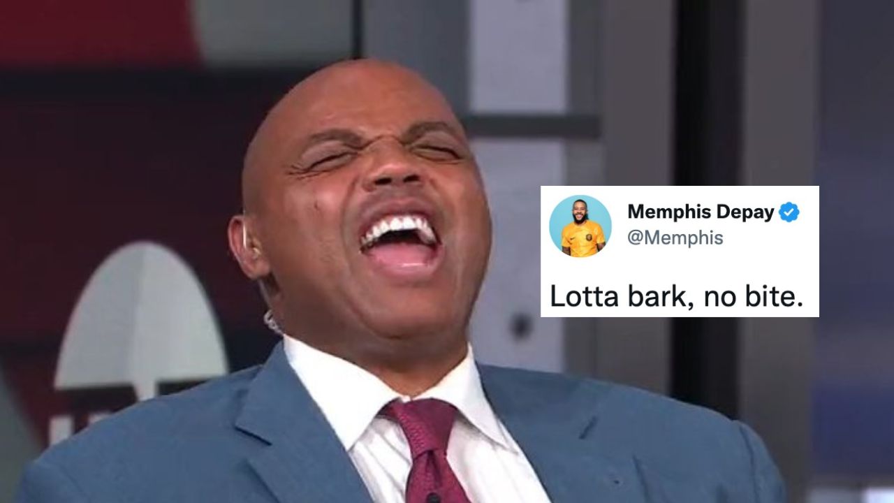 Memphis Depay Beefing Charles Barkley Was Not On Our World Cup Bingo Card