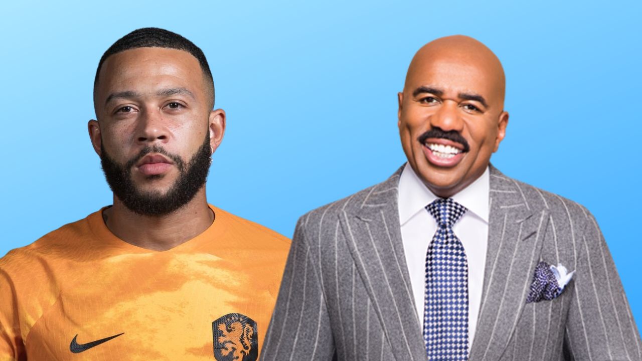Memphis Depay Puzzles Fans By Exchanging Text Messages With Steve Harvey